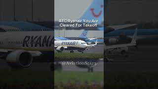 Ryanair VS ATC🤣🤣🤣 aviation avgeek ryanair [upl. by Ticknor]