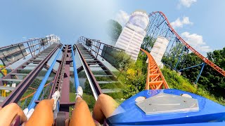 Riding EVERY Roller Coaster at Six Flags New England 2024 [upl. by Freddie961]