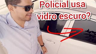 Policial deve usar vidro escuro [upl. by Eelibuj]