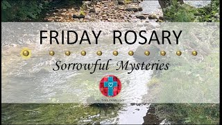 Friday Rosary • Sorrowful Mysteries of the Rosary 💜 January 12 2024 VIRTUAL ROSARY  MEDITATION [upl. by Darnall431]