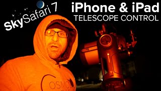 How to Connect SkySafari 7 Telescope Control with Celestron StarSense AutoAlign [upl. by Jael]