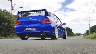 Evo 7 Revving and launch [upl. by Nagol]