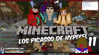 LOS PICASSO DE HYPIXEL 12 JaidefinichonVIVE Minecraft en Español  GOTH [upl. by Fasto]