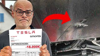 EAuto Supergau AKKUSCHADEN beim Tesla MODEL 3  dieserdad [upl. by Gimpel612]