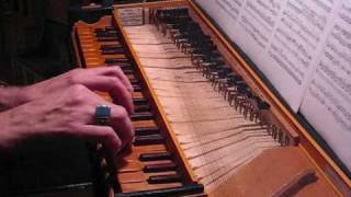 Ryan Layne Whitney BachVivaldi Organ Concerto on Traeri clavichord [upl. by Tinaret813]