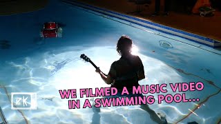 The making ofImplode Underwater Music Video [upl. by Amimej617]