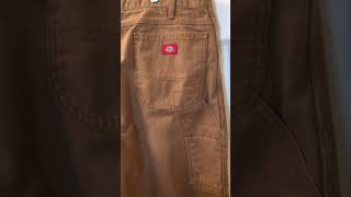 Dickies Mens TanBrown Carpenter Cargo Utility Work Pants Zip Closure dickies carpenterpants [upl. by Mazurek644]