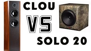 DIY Speakers sound comparison  VISATON CLOU and SOLO 20 [upl. by Rexanne]