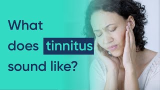 What does tinnitus sound like tinnitus noises [upl. by Idnar]