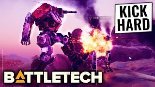 LOCUST PENALTY KICK  04 Battletech 2018 Campaign Playthrough  TTB [upl. by Annaitsirhc]