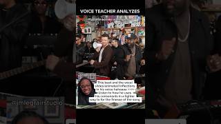 Voice Teacher Analyzes JUSTIN TIMBERLAKE  TINY DESK CONCERT [upl. by Adieno]