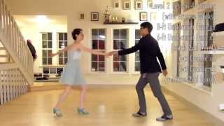 Learn to Swing Dance Lindy Hop  Level 2 Lesson 4 Charleston  Shauna Marble  Lindy Ladder [upl. by Hteazile]