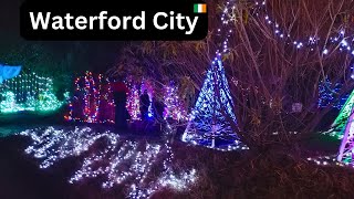 WATERFORD CITY IRELAND CHRISTMAS Walking Tour 4k 60pfs [upl. by Ylluz]