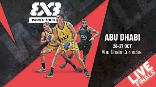 RE LIVE  FIBA 3x3 World Tour Abu Dhabi 2024  Finals [upl. by Rehpotirhc]