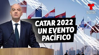 Gianni Infantino El Mundial Catar 2022 será un evento pacífico  Telemundo Deportes [upl. by Abernon]