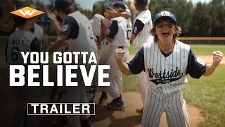 YOU GOTTA BELIEVE  Official Trailer  Starring Luke Wilson and Greg Kinnear  In Theaters August 30 [upl. by Enyrhtac]