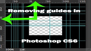 How to Hide Guides in Photoshop CS6  Adobe Photoshop CS6 [upl. by Rebm]