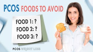 FOODS TO AVOID With PCOS  3 Worst Foods Ranked [upl. by Husch]