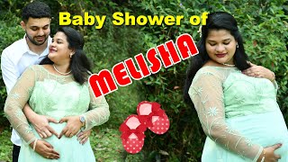 BABY SHOWER OF MELISHA Wo Winsor DSouza Ammembal  MANGALOREAN BABY SHOWER CEREMONY [upl. by Merp843]