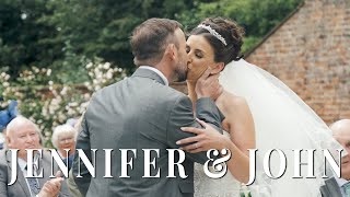 Jennifer amp John  Rowton Hall Cheshire  Wedding Video [upl. by Klug]