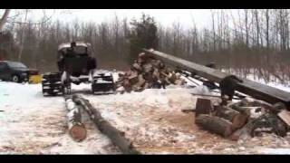 The Redneck loggers part1 cutting by myselfavi [upl. by Atsocal]