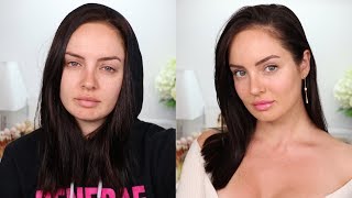 Anti JetLag Routine Skincare amp Makeup for Tired People [upl. by Ayatnahs]