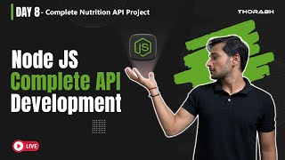 Nutrition Tracker API Project Node Js [upl. by Mellins269]