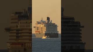 Nieuw Statendam nieuwstatendam hollandamericaline cadizport travel cruise crucero ship [upl. by Euqinwahs724]