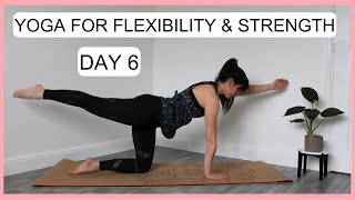 Ultimate Yoga for Flexibility and Strength Workout in just 12 Minutes  Day 6 [upl. by Enaej]