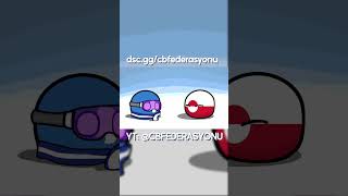 Antartika Balinaları ve Grönland  countryballs animasyon shorts [upl. by Jone]