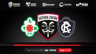 FUTEBOL ZUEIRO AO VIVO  Tuna x Remo  Semifinal  Parazão Banpará 2024 [upl. by Jung]