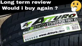 Atturo AZ850 tire long term review [upl. by Milson]