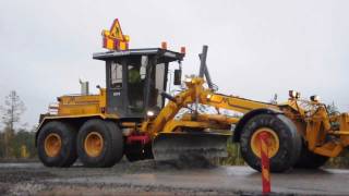 Mattsson 261S Motorgrader  quotS for Scania enginequot [upl. by Tattan]