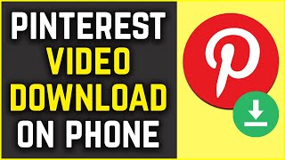 How To Download Pinterest Video Without Watermark On Mobile [upl. by Ellitnahc830]