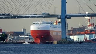 Wallenius Wilhelmsen “TITANIA” at Nagoya Port [upl. by Beane]