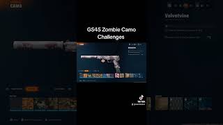 GS45 Zombie Camo Challenges blackops6 callofduty [upl. by Trinidad]