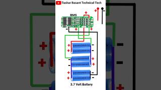 Lithium ion Battery Charging BMS Connection shorts [upl. by Fredella43]