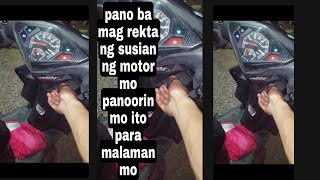 pano ba mag rekta ng susian ng motor [upl. by Ellynn963]