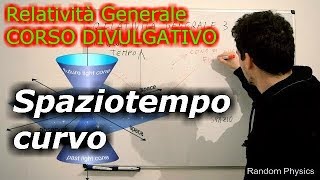 LO SPAZIOTEMPO CURVO corso divulgativo di relatività generale [upl. by Anilad]