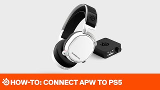 HowTo Connect SteelSeries Arctis Pro Wireless to PS5 [upl. by Onirotciv540]