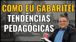 TENDÊNCIAS PEDAGÓGICAS COMO EU GABARITEI [upl. by Anyl]