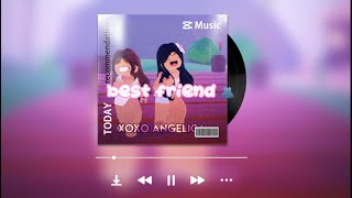 Best Friend 🫂 by Rex Orange County  collab with stqrsnoopy xoxoangelicca [upl. by Alyekahs]