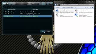 ASUS PCEN15 WirelessN PCIE Adapter Access Point Software Overview [upl. by Llehcear590]