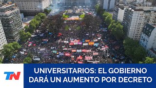 Pese al rechazo de los gremios el Gobierno otorgará un aumento de 68 a docentes universitarios [upl. by Nythsa579]