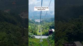 Breathtaking Views at Genting Highlands Malaysia 🚠🇲🇾 malaysia travel shorts [upl. by Trabue130]