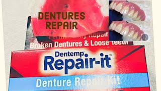 quotUnbelievable No Denture Repair Shop Neededquot [upl. by Anelegna]