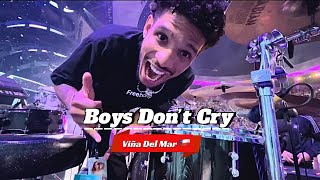 Boys Don’t Cry  Viña Del Mar 🇨🇱 Anitta drumcover [upl. by Schuman]