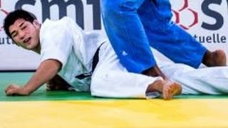 JUDO 2008 Tournois de Paris Kosei Inoue 井上 康生 JPN  Teddy Riner FRA [upl. by Cos]