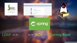 All About Ldap Server LAM implementation Connect to LDAP using JAVA Uisng Spring Boot  JNDI [upl. by Aleak]