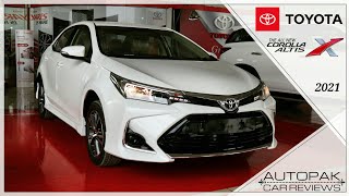 Toyota Corolla Altis X 16 2021 Detailed Review Price Specifications amp Features [upl. by Ellerret448]